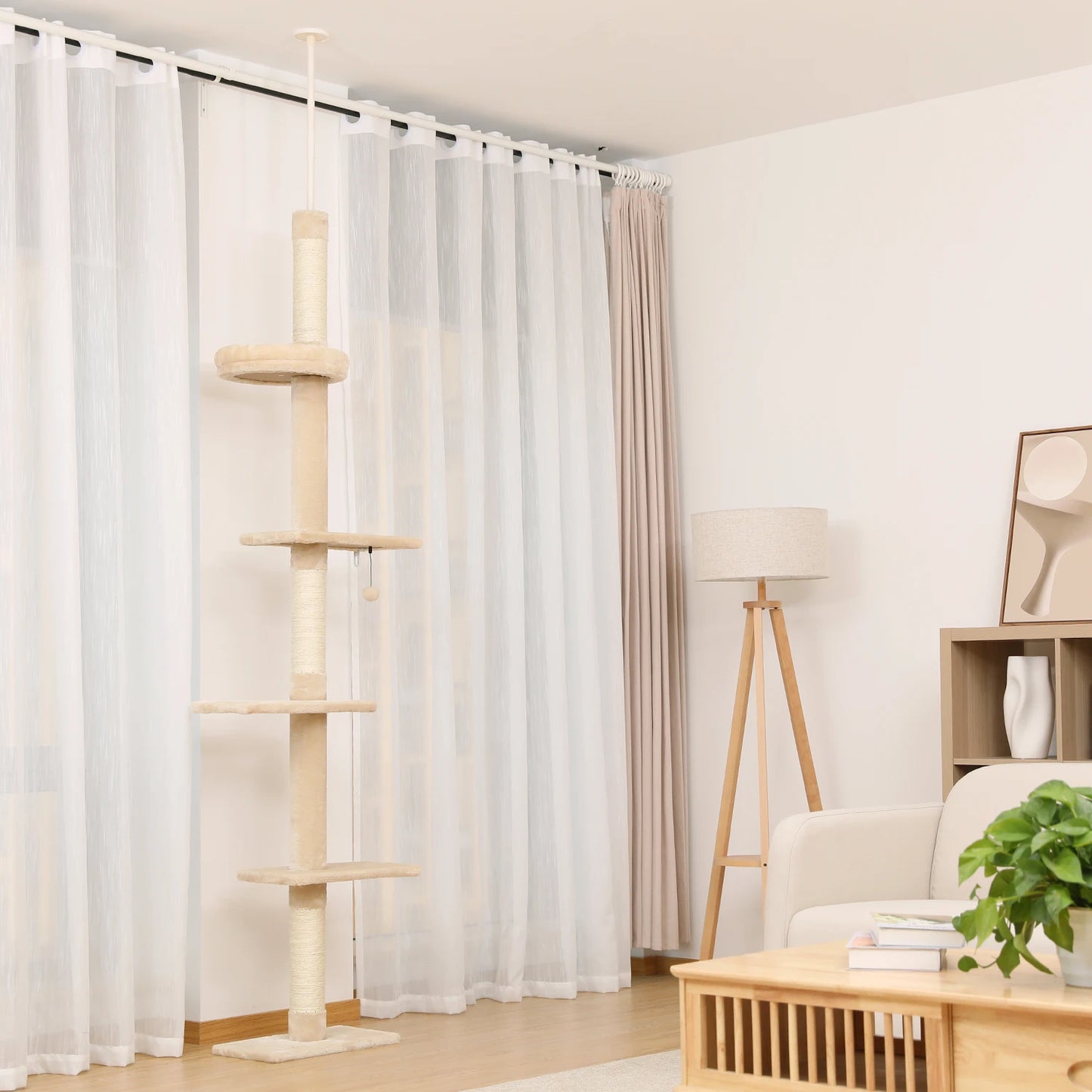 arbre-Ă -chat-5-niveaux-couleur-beige