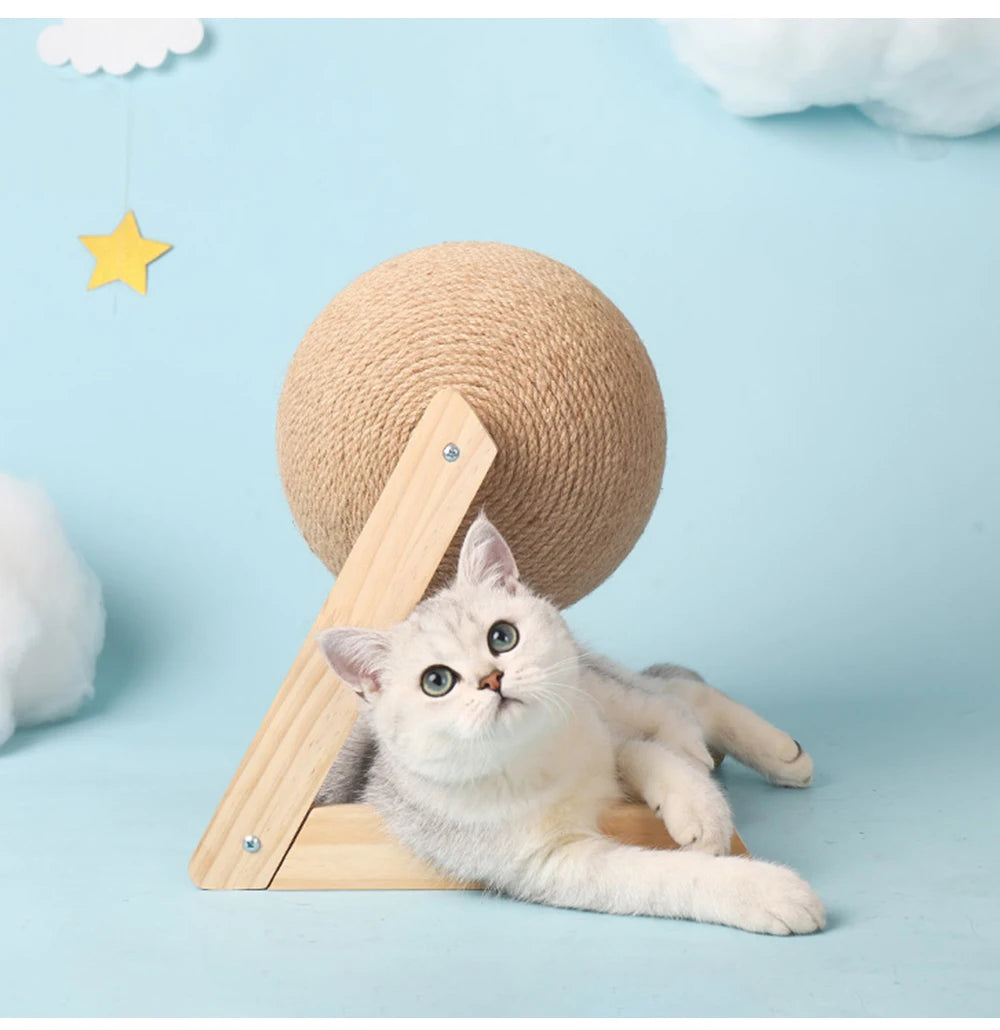 griffoir pour chat-boule
