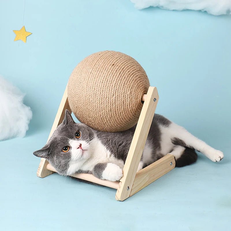 griffoir pour chat - boule - Amisdeschats