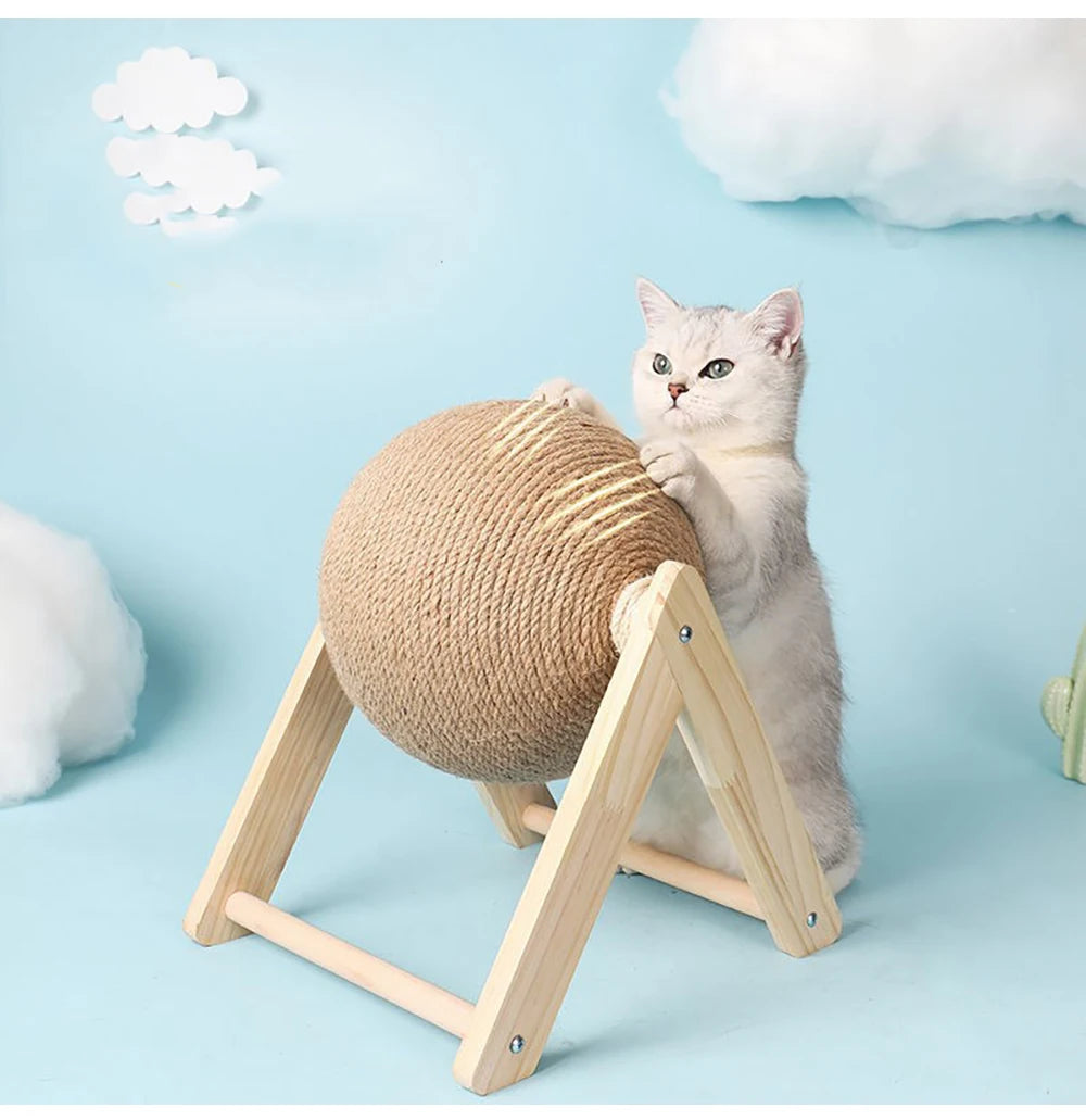 griffoir pour chat-boule
