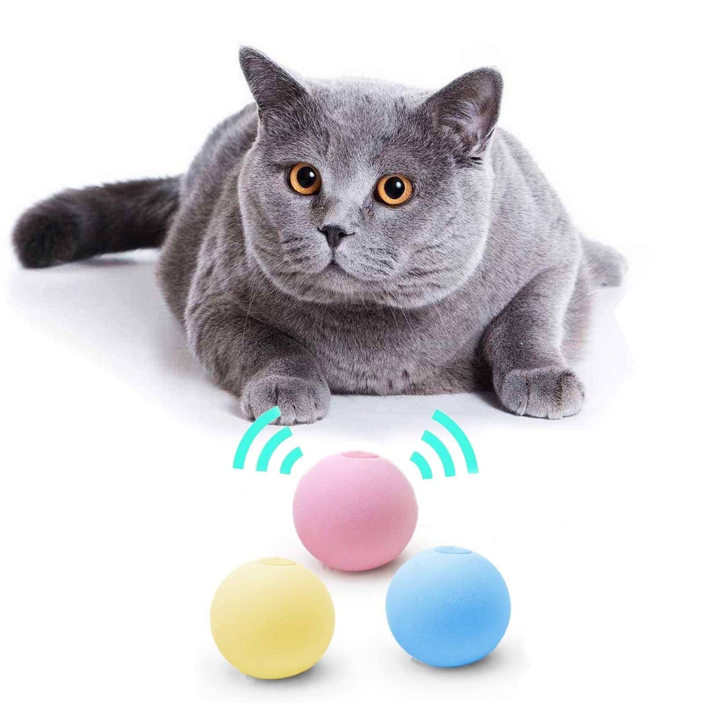 SmartBall™ - Balle intelligente d'apprentissage pour chat - Amisdeschats