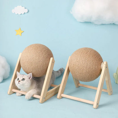 griffoir pour chat-boule