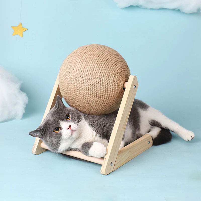 griffoir pour chat-boule