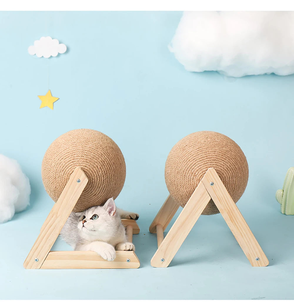 griffoir pour chat-boule