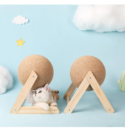 griffoir pour chat-boule