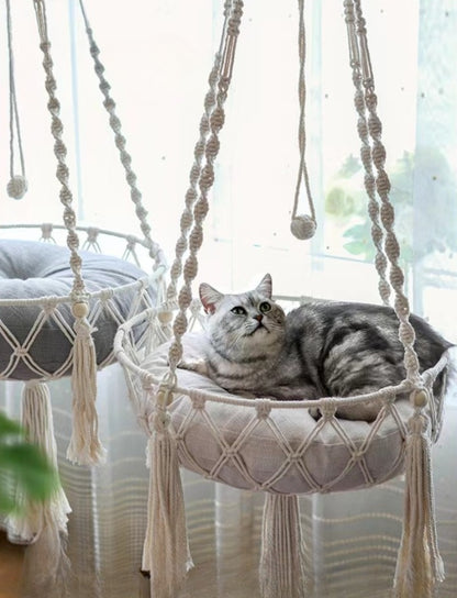 hamac pour chat-suspendu