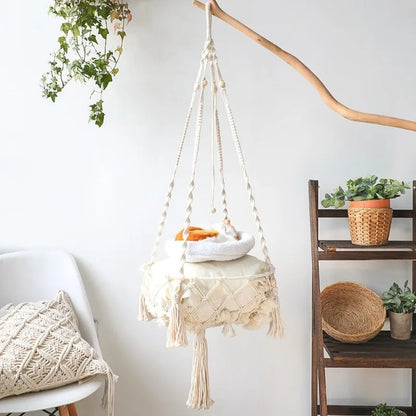 hamac pour chat-suspendu
