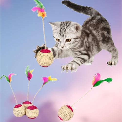 SpringFun™ - Colonne Spirale pour chat - Amisdeschats