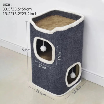 arbre à chat-hublot