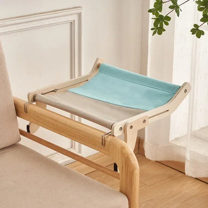 hamac pour chat- bois
