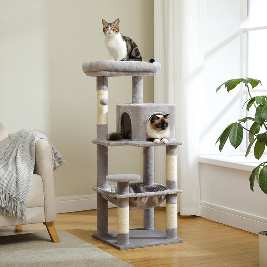 arbre à chat 4 étages ludique