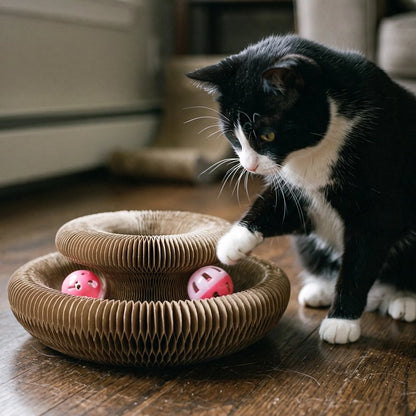 Griffoir Chat circulaire captivant