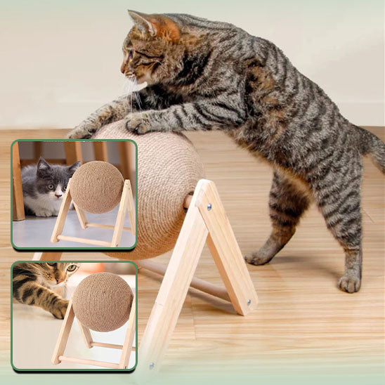 griffoir pour chat boule attrayant