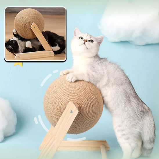 griffoir pour chat boule résistant