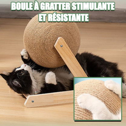 griffoir pour chat boule stimulant