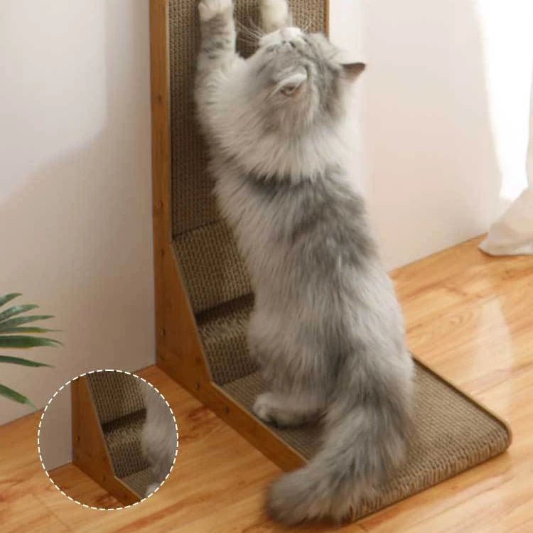 griffoir pour chat en L attrayant