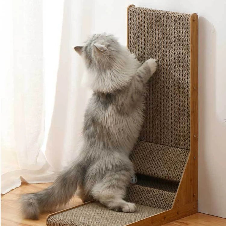 griffoir pour chat en L efficace