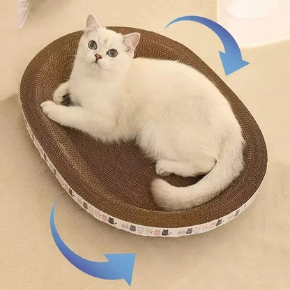 griffoir pour chat panier amusant