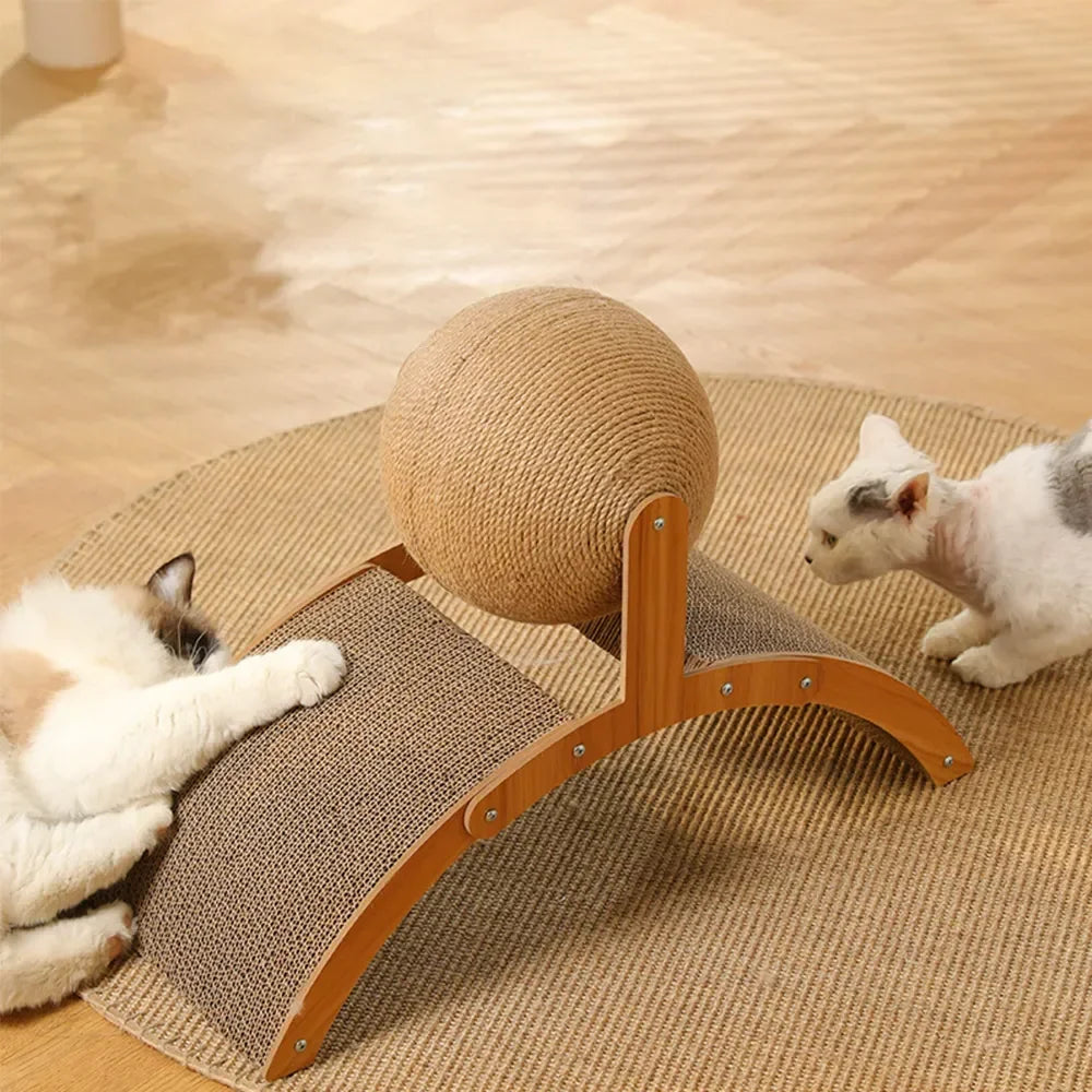 griffoir pour chat pont amusant