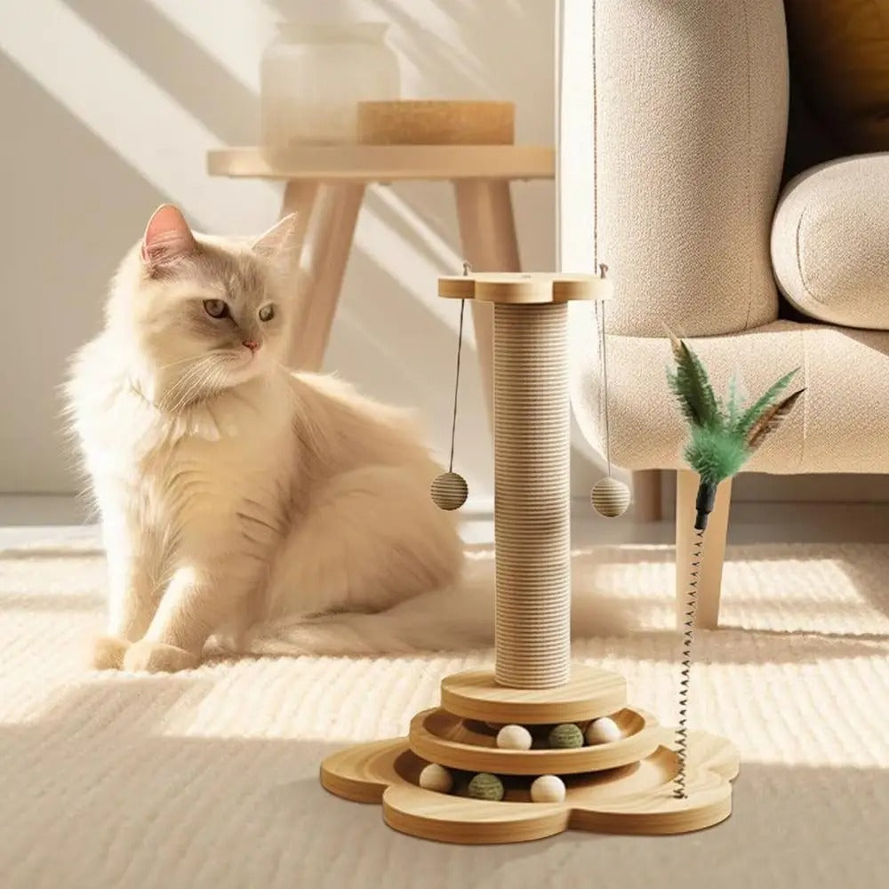 griffoir pour chat tour intrigant