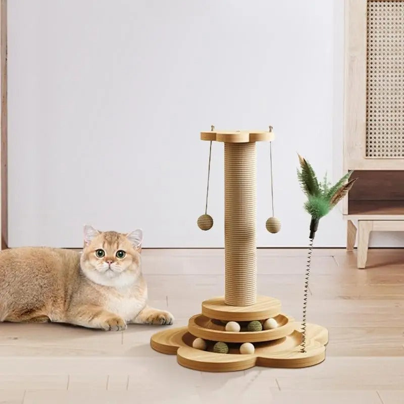 griffoir pour chat tour ludique