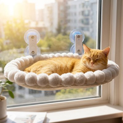 Hamac pour Chat ovale relaxant