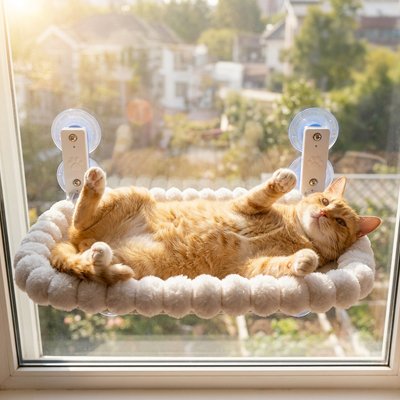 Hamac pour Chat rectangle apaisant