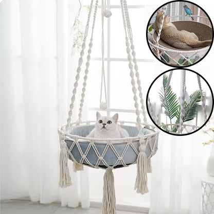 hamac-pour-chat-suspendu-élégant