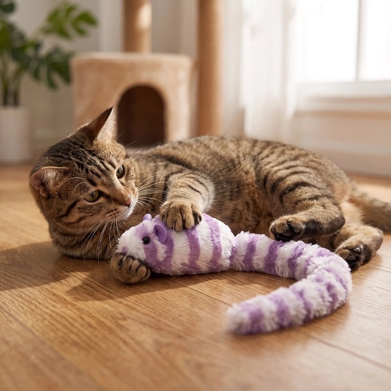 Jouet Chat interactif serpent attirant