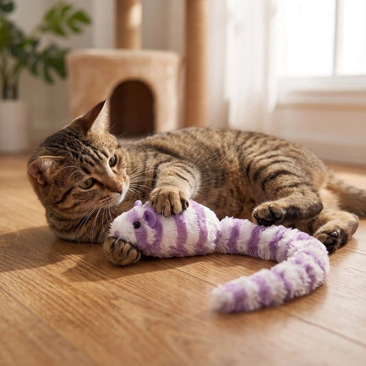 Jouet Chat interactif serpent attirant