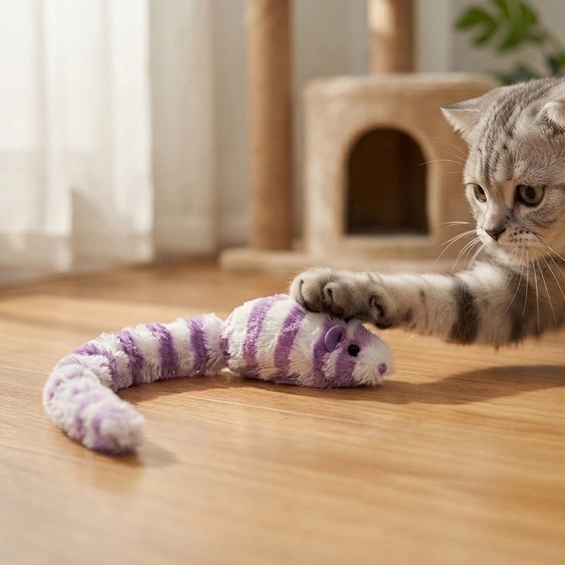 Jouet Chat interactif serpent intrigant