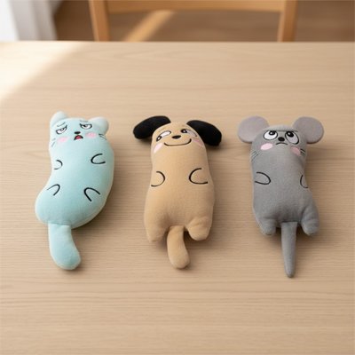 Jouet chat peluche résistant