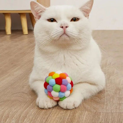 Jouet pour chat balle ludique
