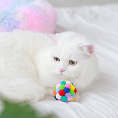 Jouet pour chat balle résistant