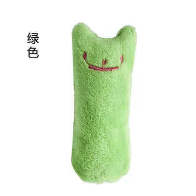 jouet-pour-chat-peluche-vert
