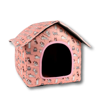 niche-chat-maison-rose