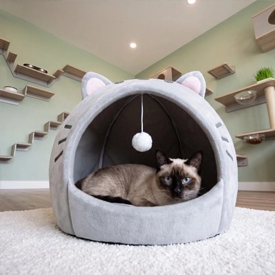 Niche pour Chat design relaxant