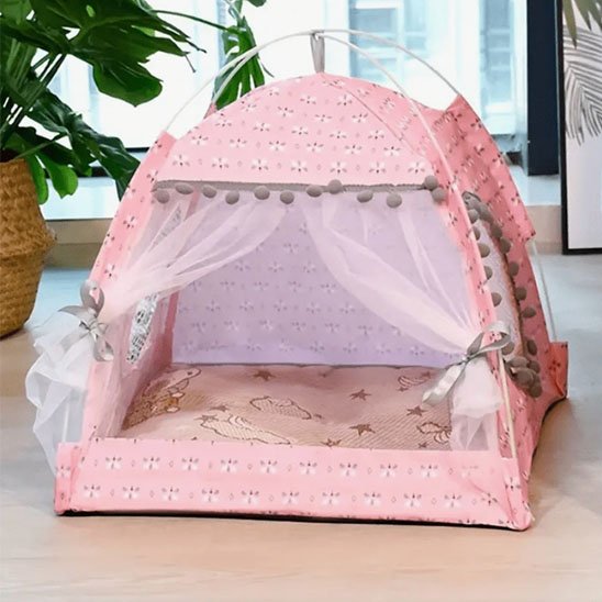 Niche pour chat gazebo attirant