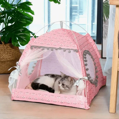 Niche pour chat gazebo confortable