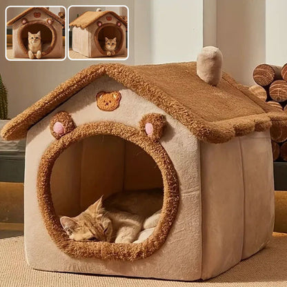 niche-pour-chat-grotte-reposant