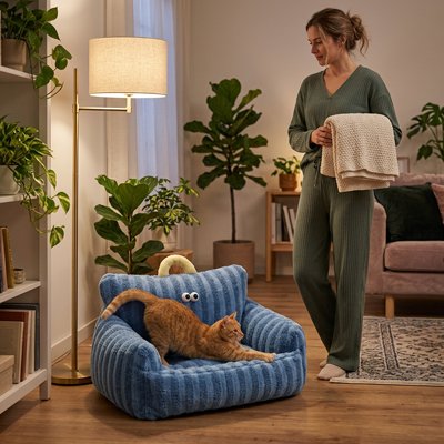 Panier Chat divan